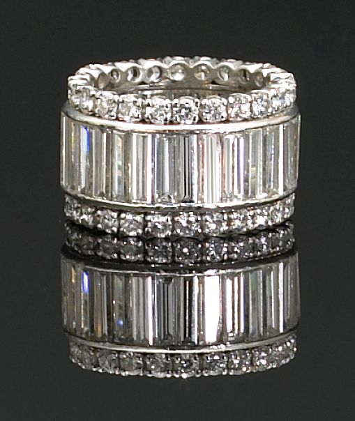 Bonhams A Diamond And Platinum Eternity Ring