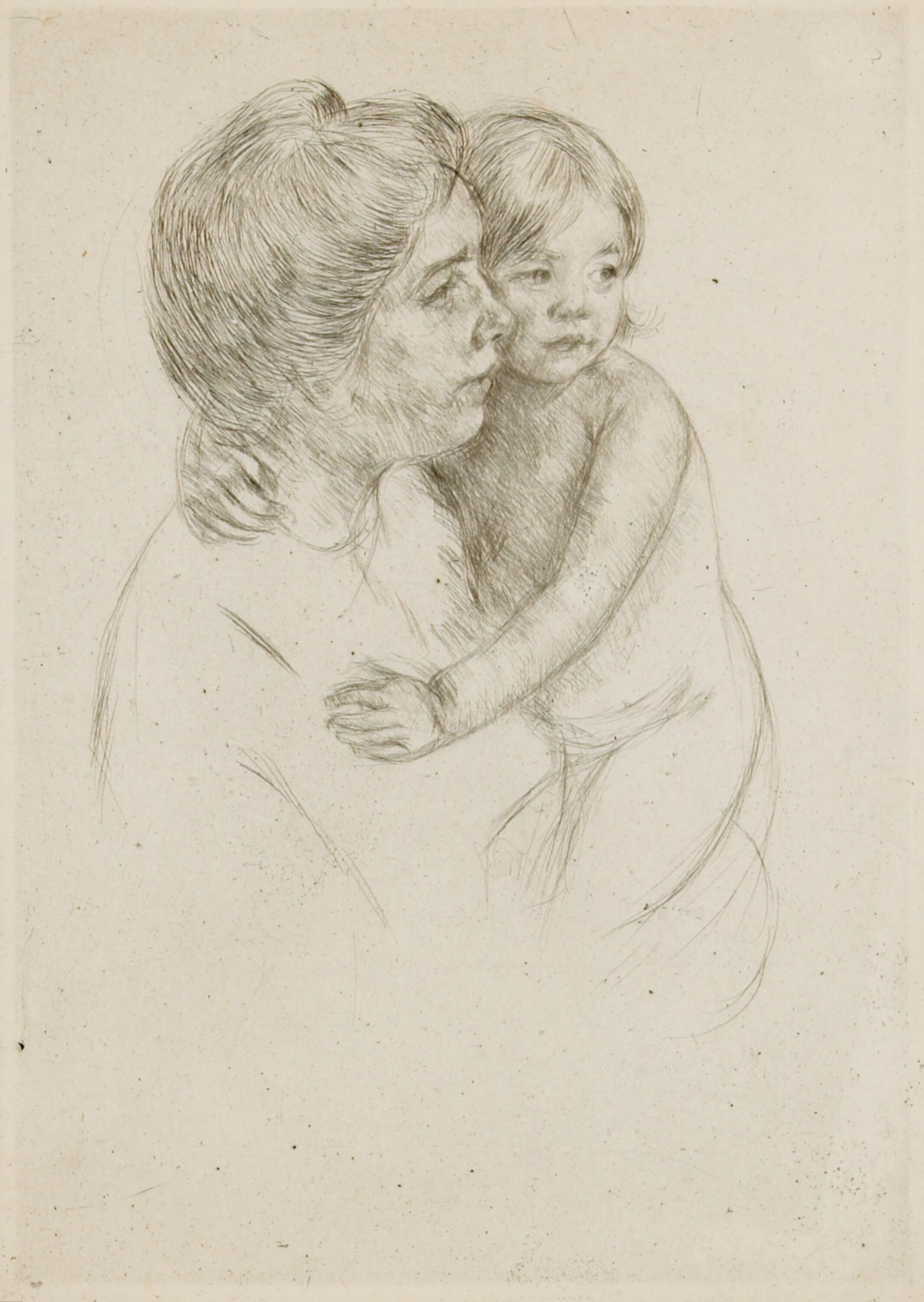Denise Holding Her Child