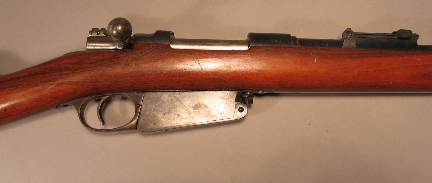 1891 argentine mauser with metal parts removed