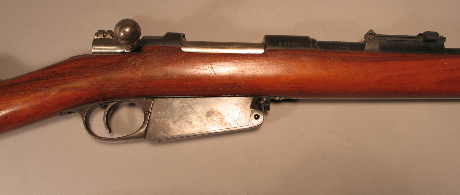 1891 argentine mauser nickle plated