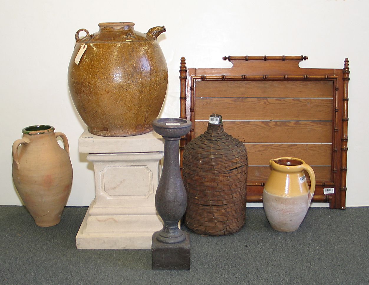 An assembled grouping