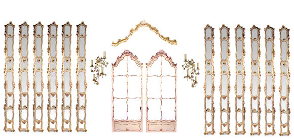 Simple Boiserie Rococo Panel Bonhams : A set of Italian Rococo style parcel gilt and painted ...