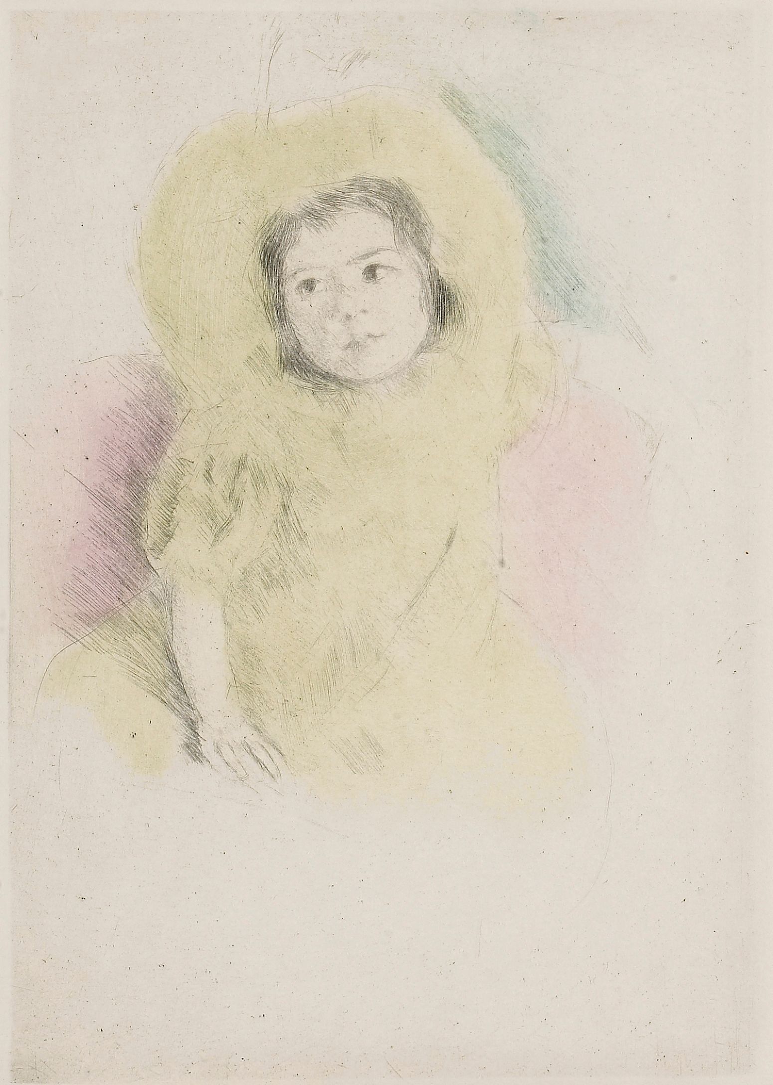 Margot Wearing a Bonnet No 1