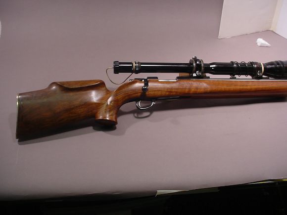 Bonhams : A .22 caliber Sako L461 custom target rifle