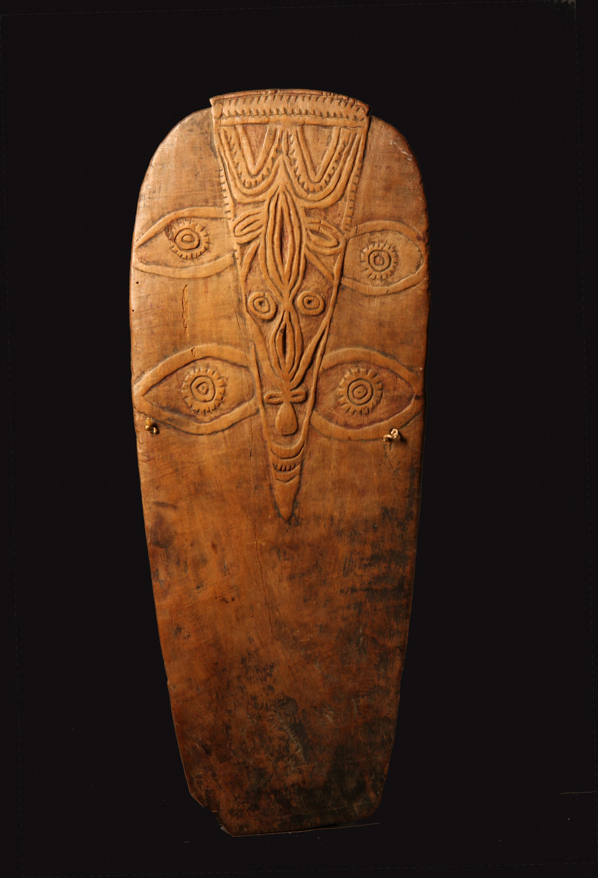 A war shield, Ramu River