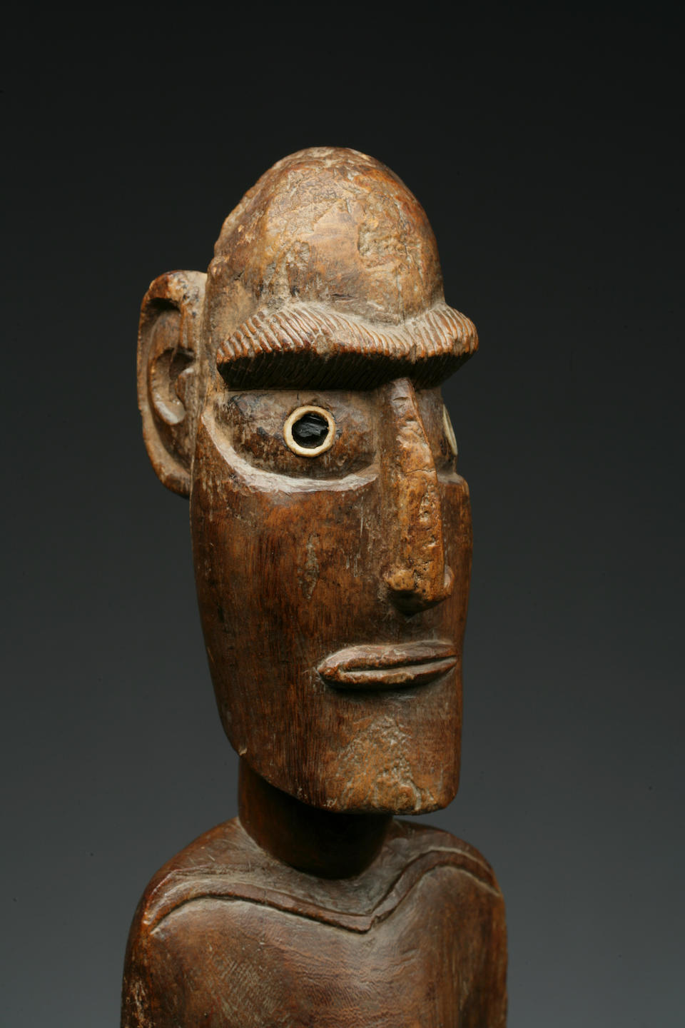 Bonhams : A fine Easter Island figure, Moai Kava Kava