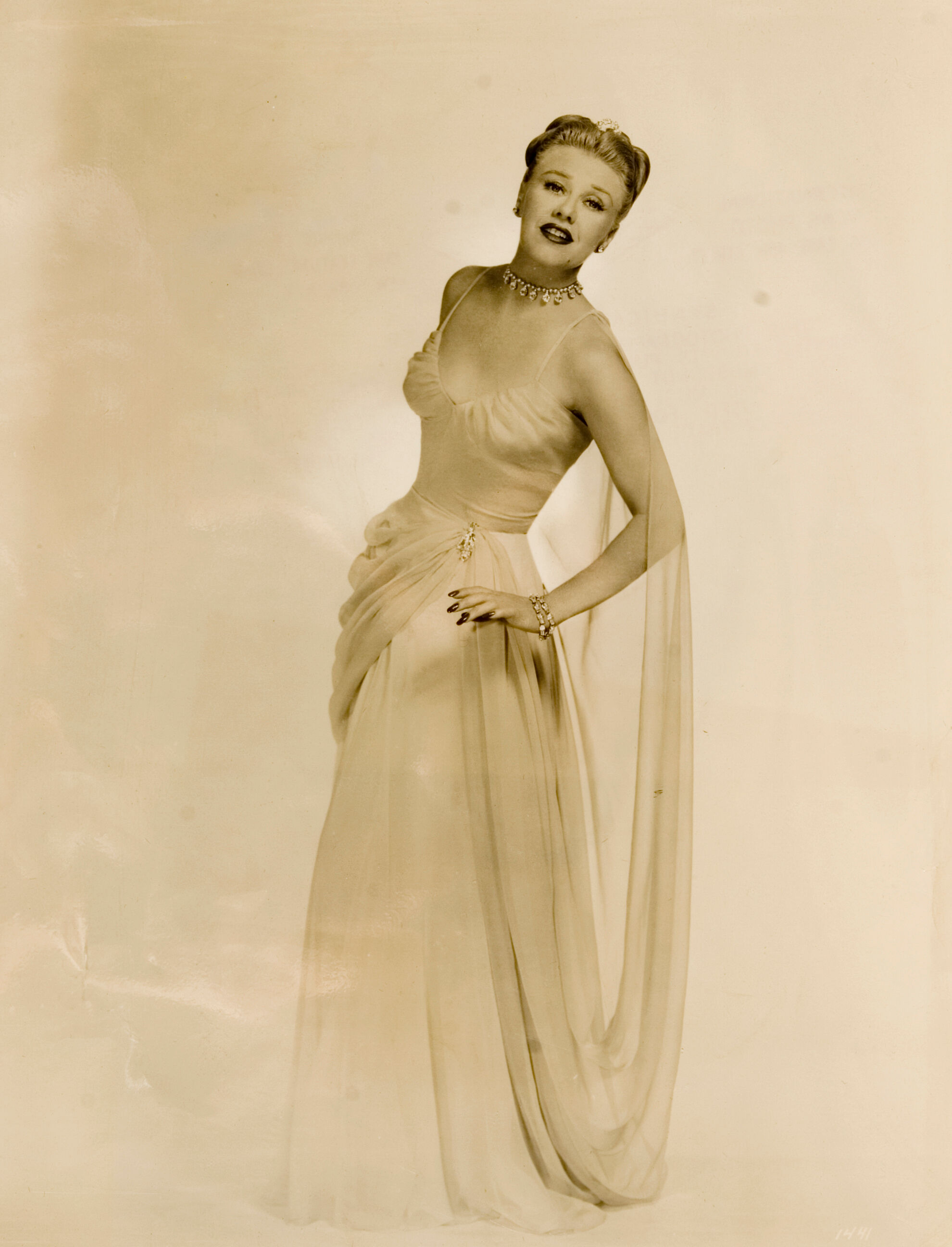 Bonhams A Ginger Rogers dress from "The Barkleys of Broadway"