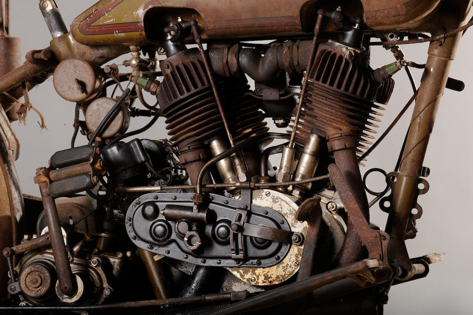 Bonhams 1925 Harley-Davidson 74ci Model JD Motorcycle 