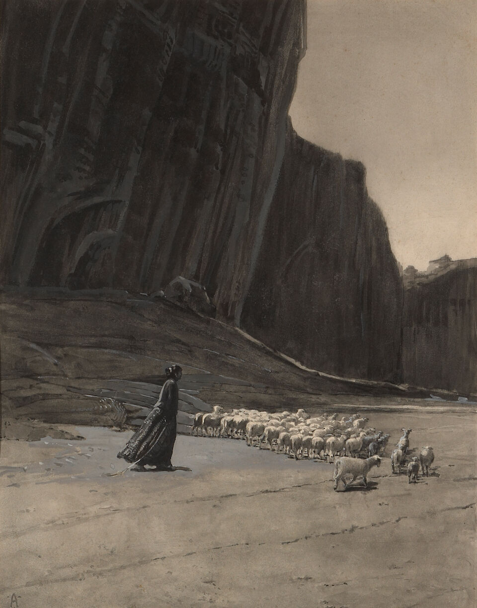 Bonhams Laura Adams Armer (18741963) Waterless Mountain