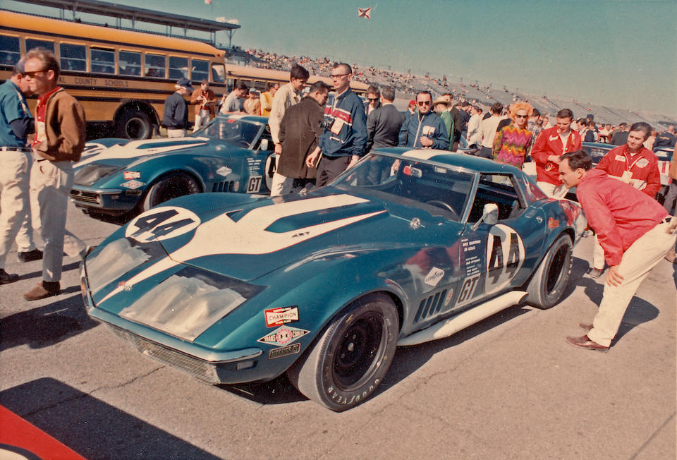 Bonhams : The ex-James Garner/American International Racing (AIR)/Ed  Leslie/Dick Guldstrang, 24 Hours of Daytona, FIA GT,1967 Chevrolet Corvette  L88 Competition Convertible Chassis no. 194678S405175