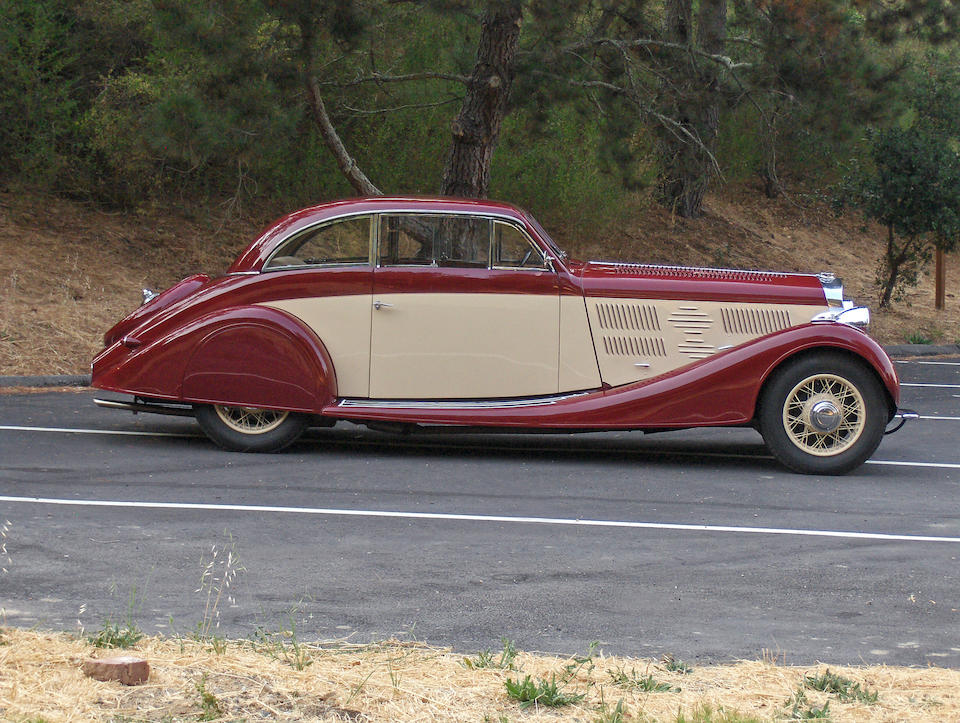 Bonhams : Only Surviving Example Known to Exist,1935 Delage D8-105 ...