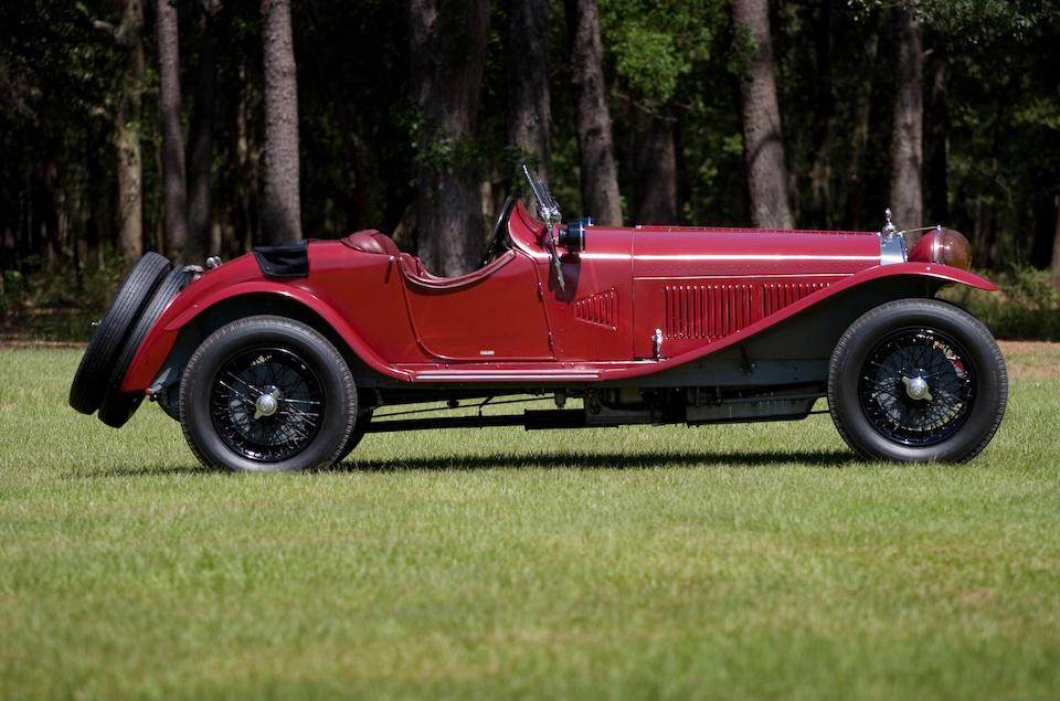 Bonhams : The ex-Luigi Scarfiotti, Scuderia Ferrari,1930 Alfa Romeo 6C ...