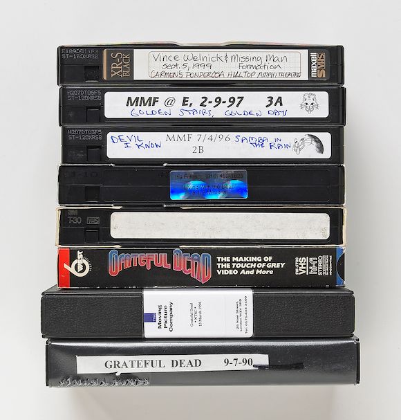 Bonhams : A Vince Welnick collection of VHS videocassettes of Grateful ...