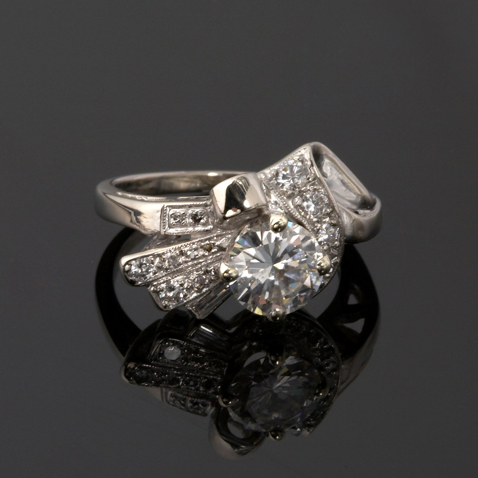A diamond ring
