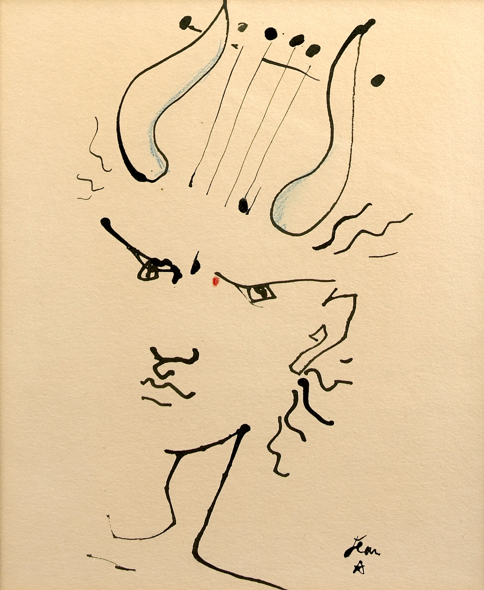 Orphée à la lyre