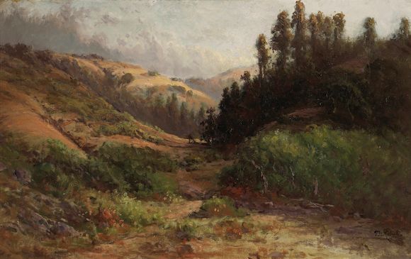 Bonhams : Thomas Henry Rabjohn (American, 1852-1943) Rolling hills ...