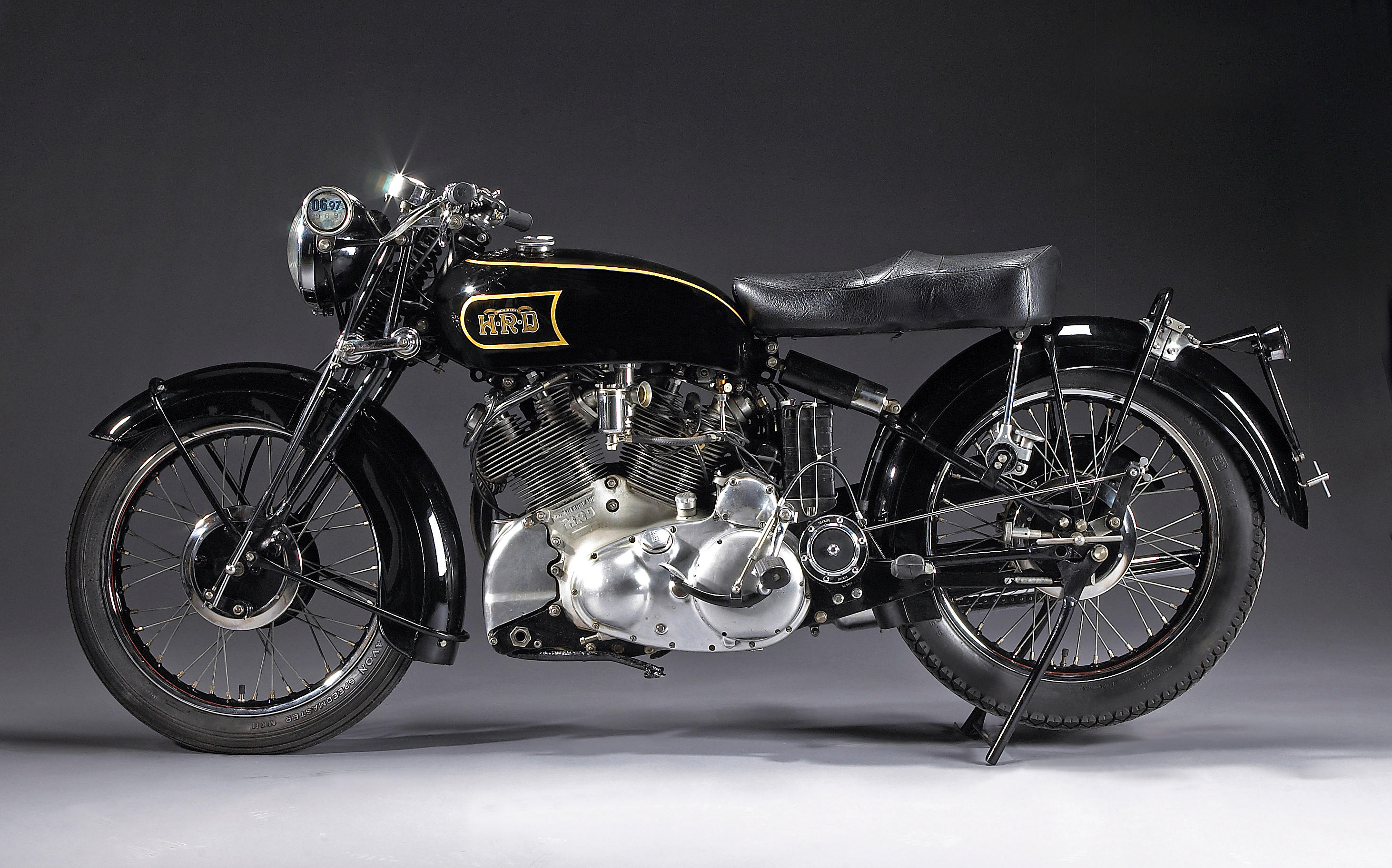 Bonhams Cars : 1948 Vincent-HRD 998cc Black Shadow Frame no. R3288 ...