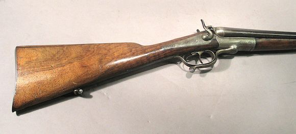 Bonhams : A 16 gauge French underlever side-by-side shotgun