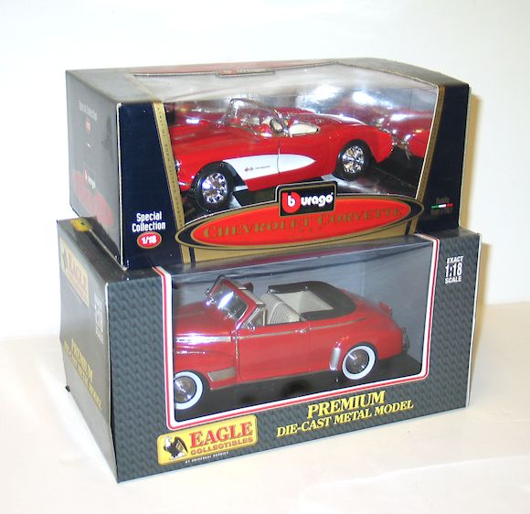 Bonhams : Boxed 1/8th scale vehicles