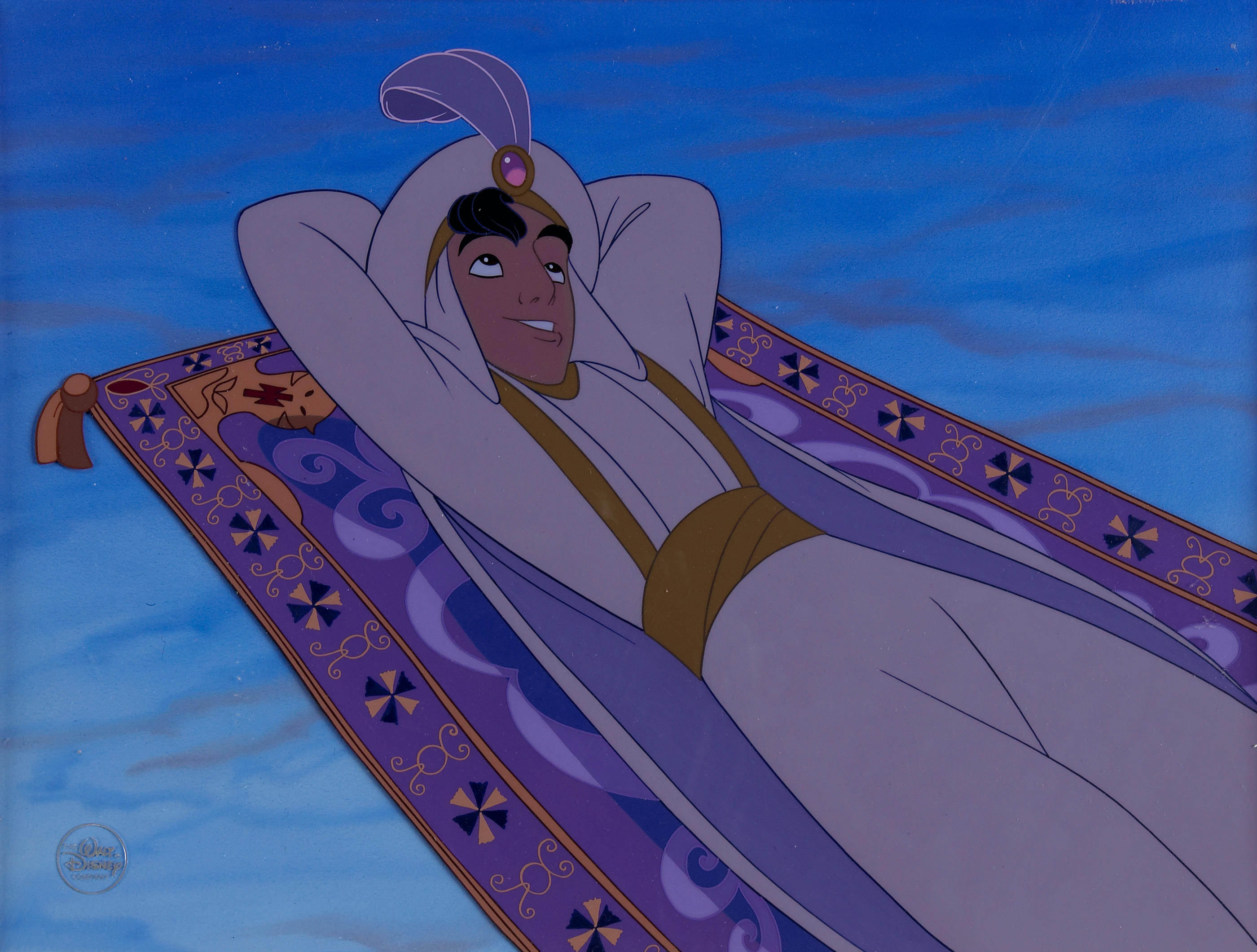 A Walt Disney celluloid from “Aladdin” - auctions  price archive