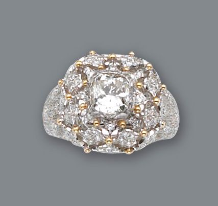 A diamond ring, Buccellati