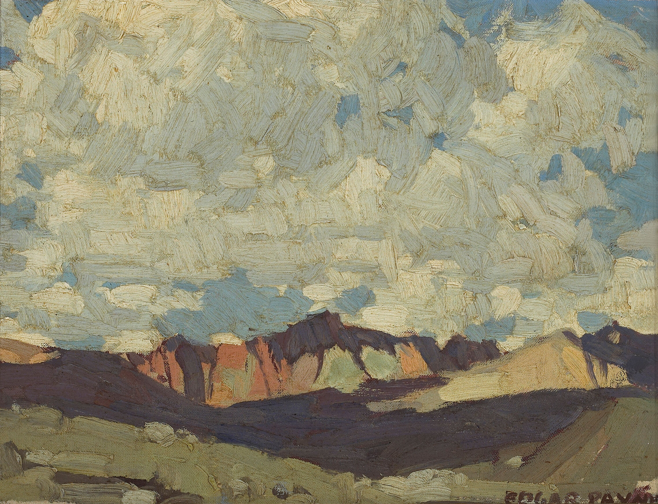 Clouds Above Cliffs
