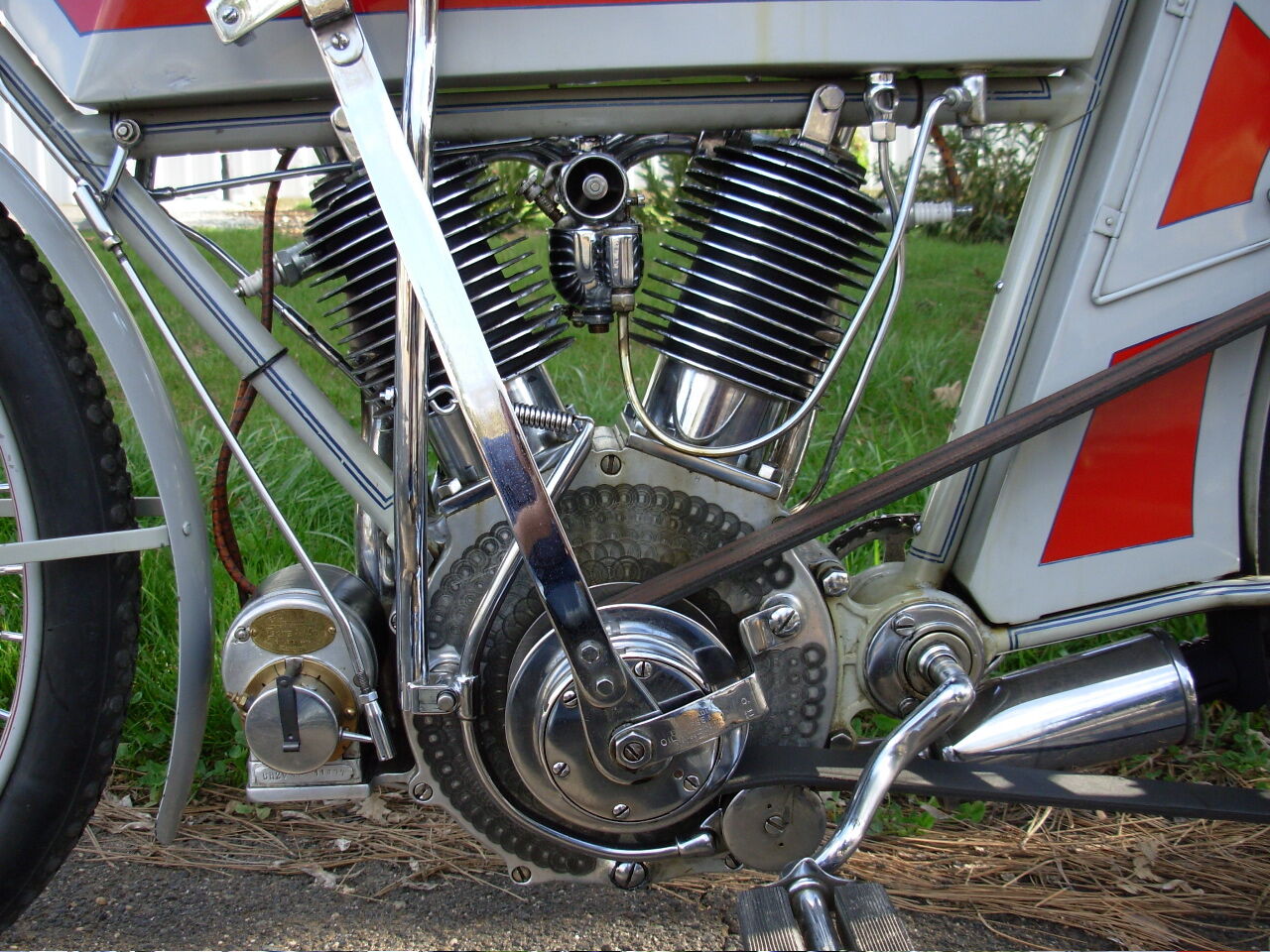 Bonhams 1911 Excelsior 30.5ci AutoCycle Twin Engine no. T1981