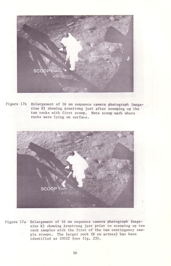 Bonhams : LUNAR SAMPLE REPORT–ASTRONAUTS AND MOON ROCKS.