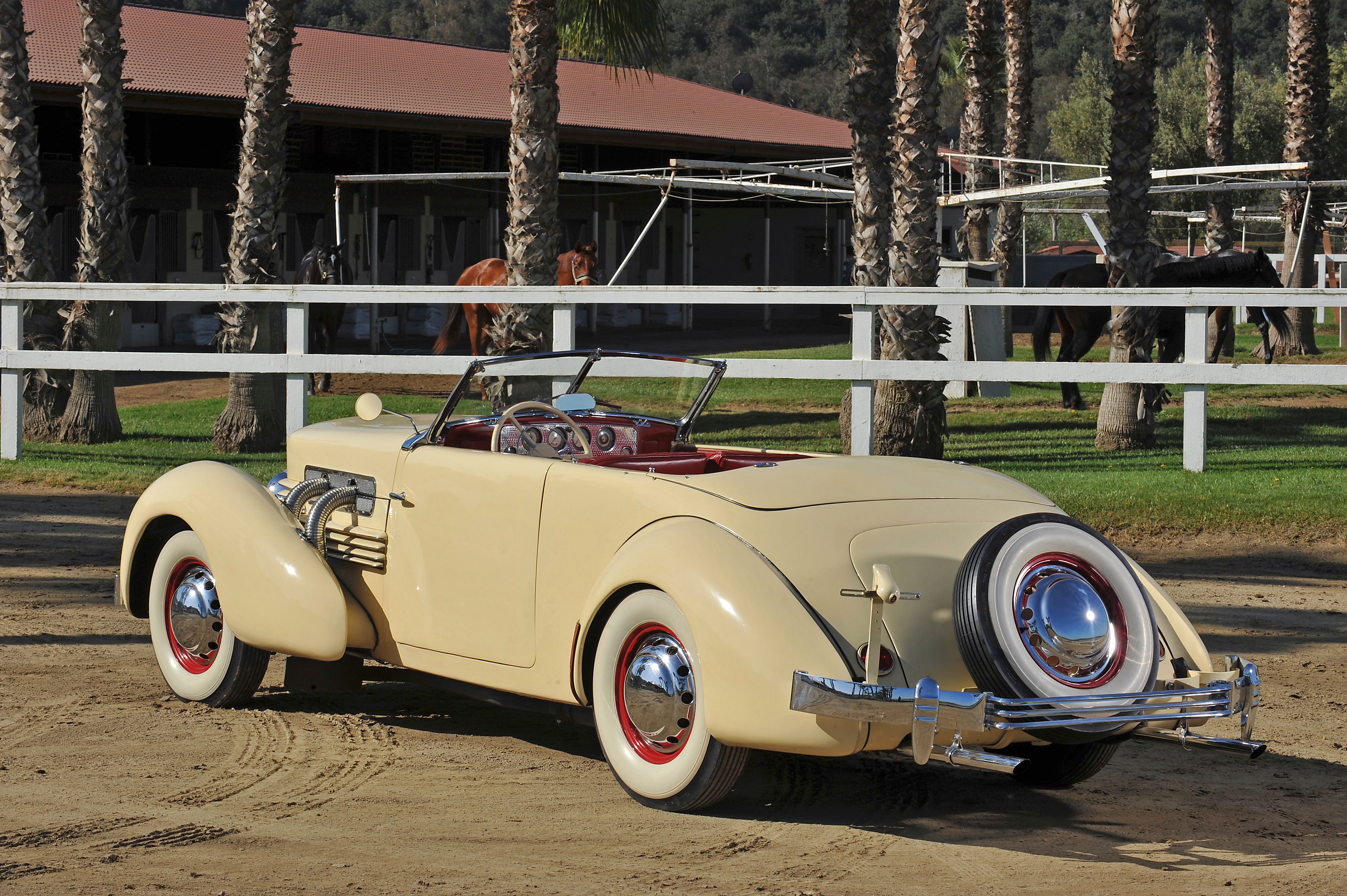 Bonhams Cars : The ex-Tom Mix,1937 Cord 812 Supercharged Phaeton