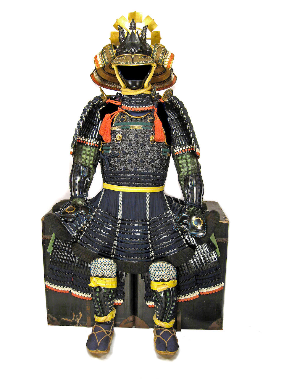 Bonhams : A BLACK-LACQUER NERIGAWA SUIT OF ARMOR Edo period (19th century)