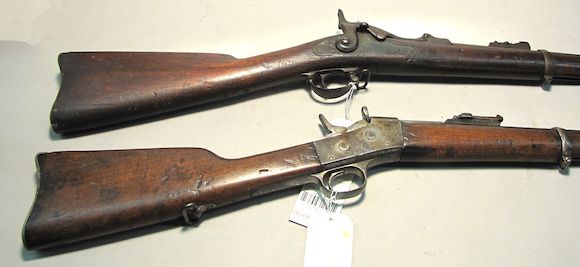Bonhams : A lot of two 19th century military rifles