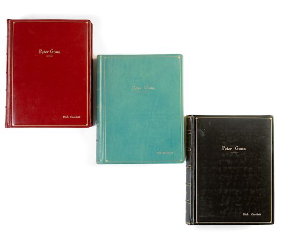 Bonhams : A Dick Crockett personally-owned collection of bound scripts ...