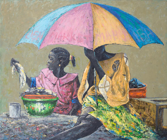 Bonhams : Kunle Adegborioye (Nigerian, born 1966) Mother and child 39 3 ...