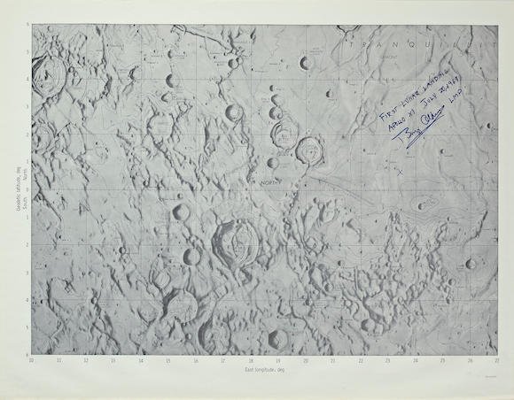 Bonhams First Lunar Landing Chart