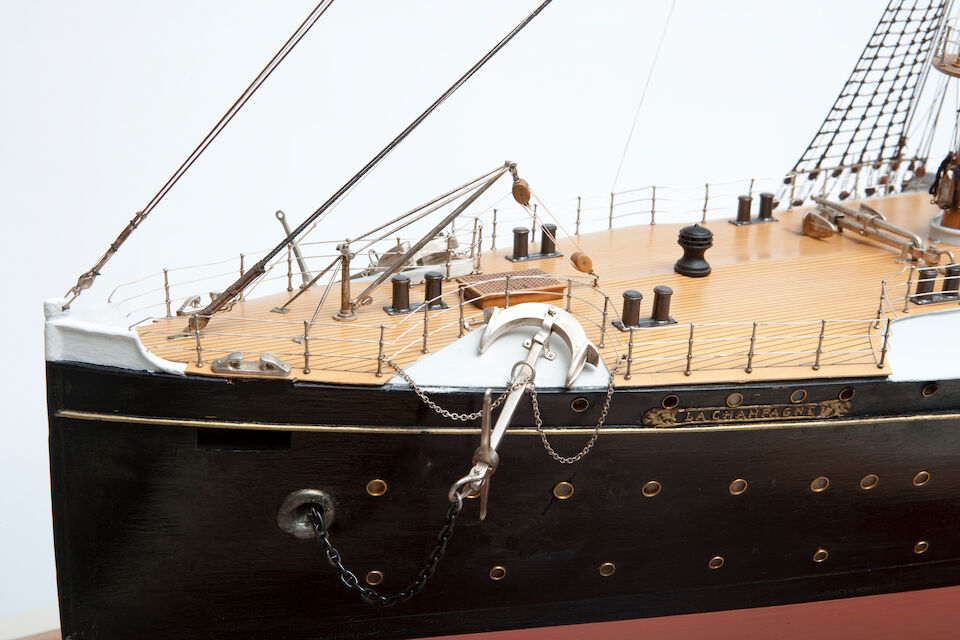 Bonhams A fine shipbuilders' model of the passenger ship "La