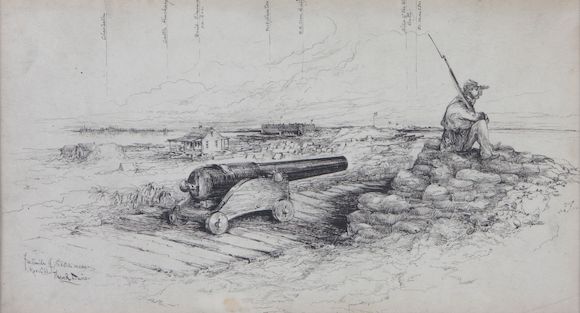 Bonhams : Theodore Russell Davis (American, 1840-1894) A Civil War ...