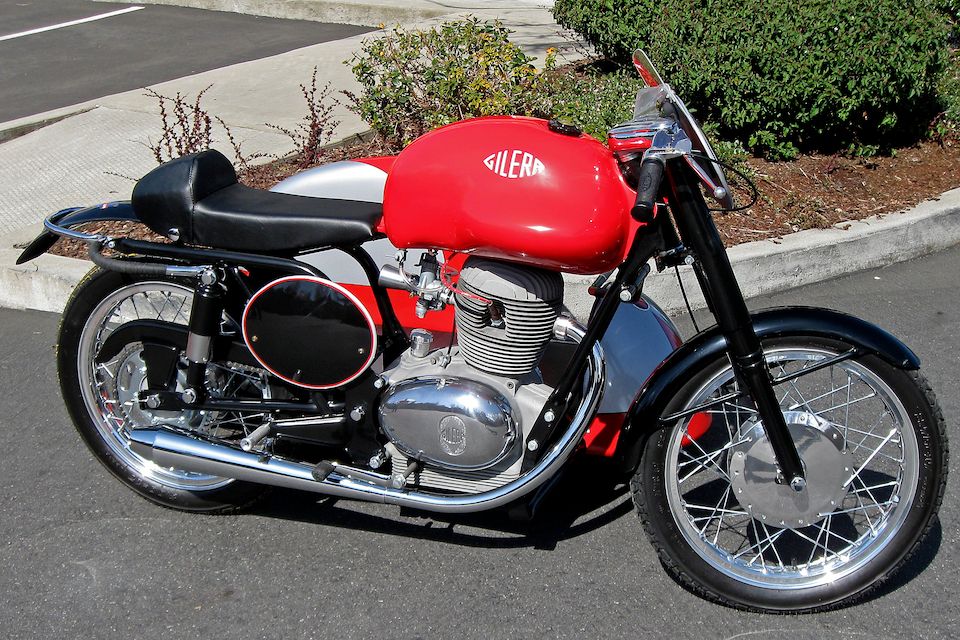 1960 gilera 202 racer with sidecar