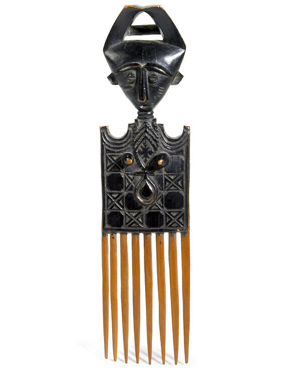 Bonhams : Ashanti (Asante) Comb, Ghana