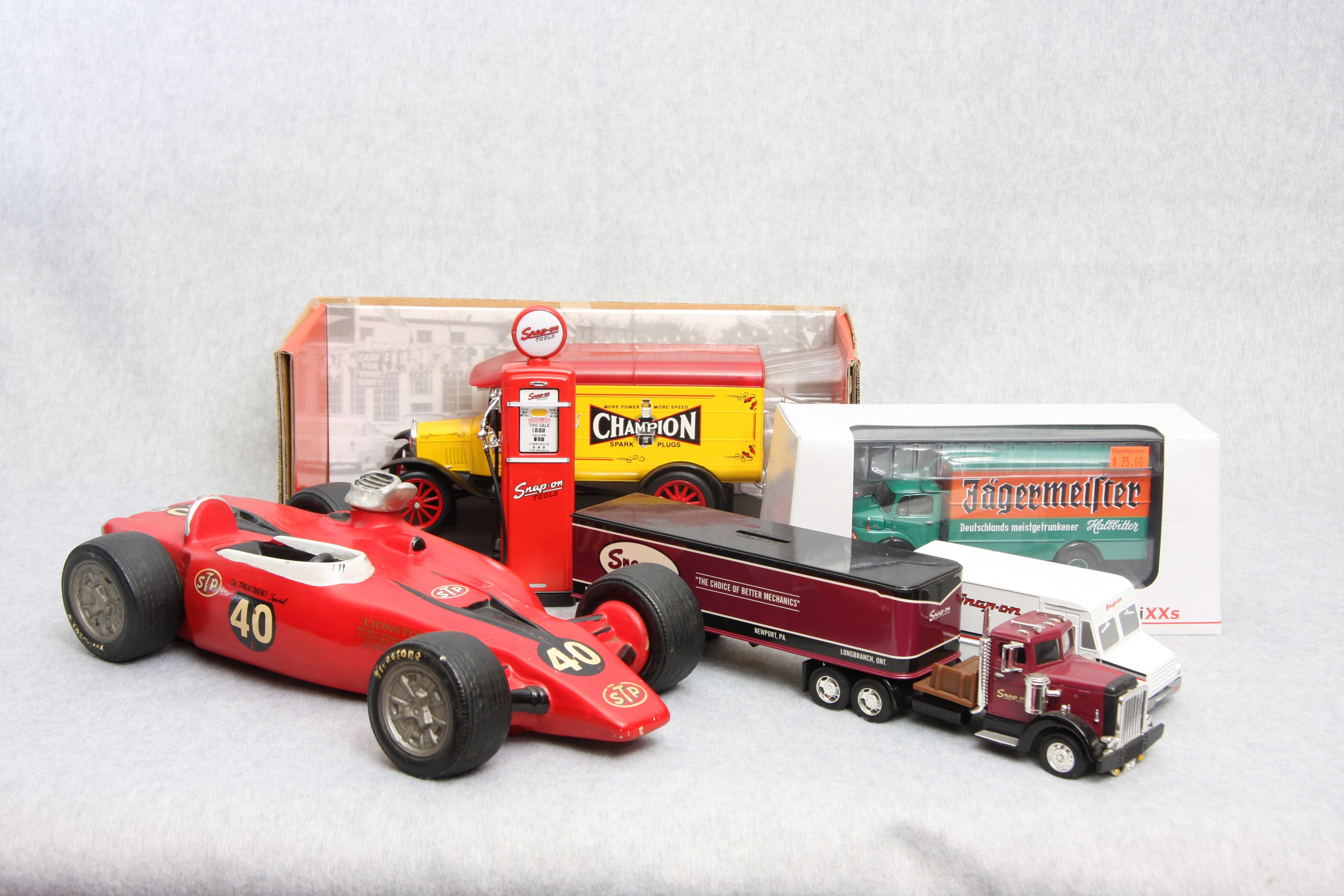 Bonhams Cars A large quantity of model cars, trucks, motorcycles and