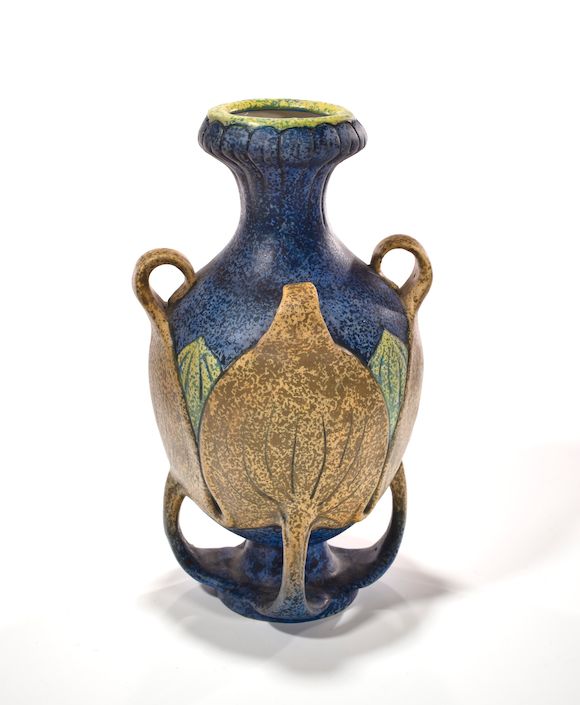 Bonhams An Amphora glazed stoneware four handled vase circa 1918