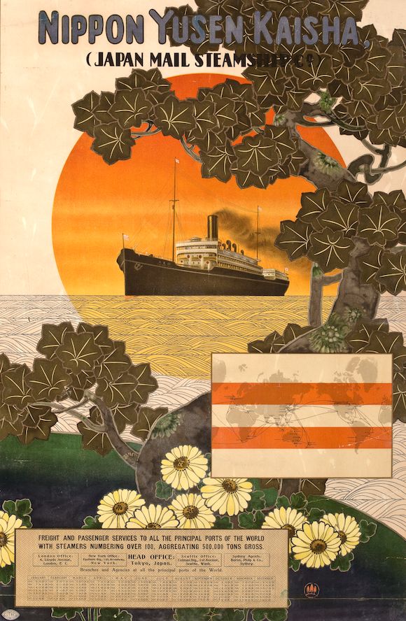 Bonhams Anonymous Nippon Yusen Kaisha, (Japan Mail Steamship Co.) 35.