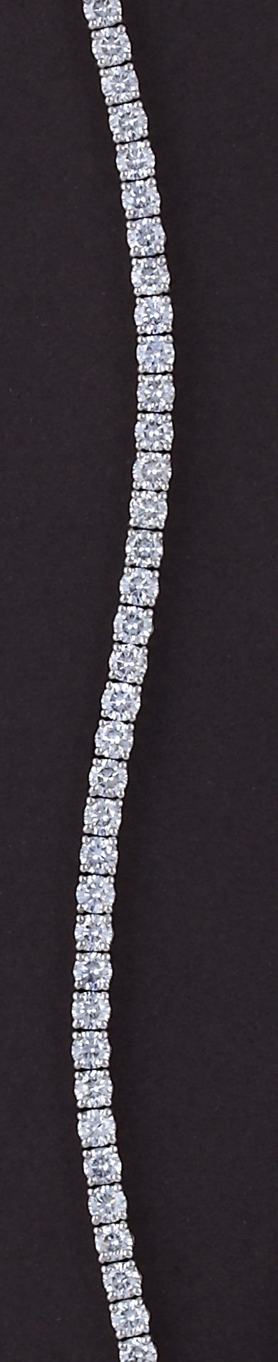 A diamond bracelet