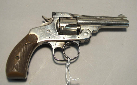 Bonhams : A Smith & Wesson 4th Model .32 double action revolver