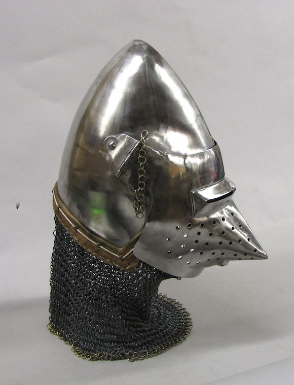 Bonhams A good modern copy of a visored of the Hundred Years War