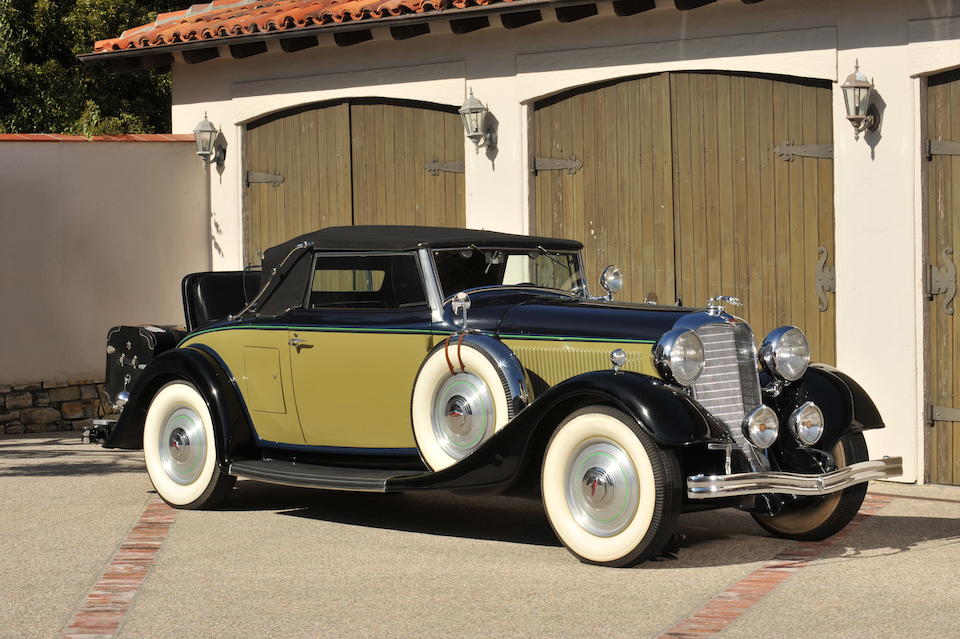 Bonhams : 1933 Lincoln Model KA Convertible Roadster Chassis no. KA1114