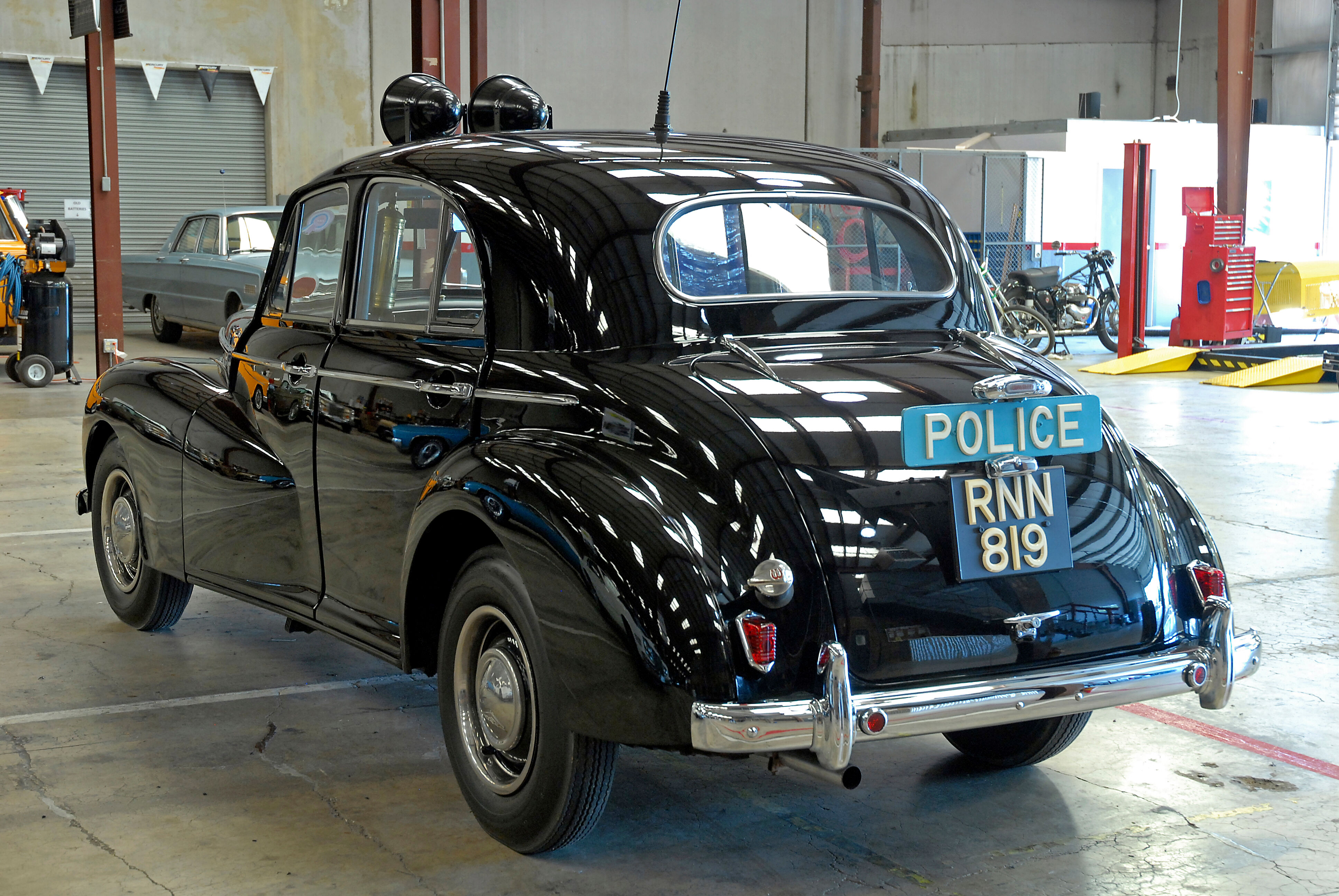 Bonhams 1954 Wolseley 6/80 Police Car Chassis no. AAB1425286