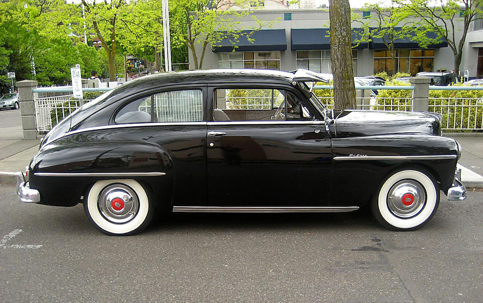 Bonhams : 1950 Plymouth P-19 2-door Fastback Sedan Chassis no. 18109531 ...