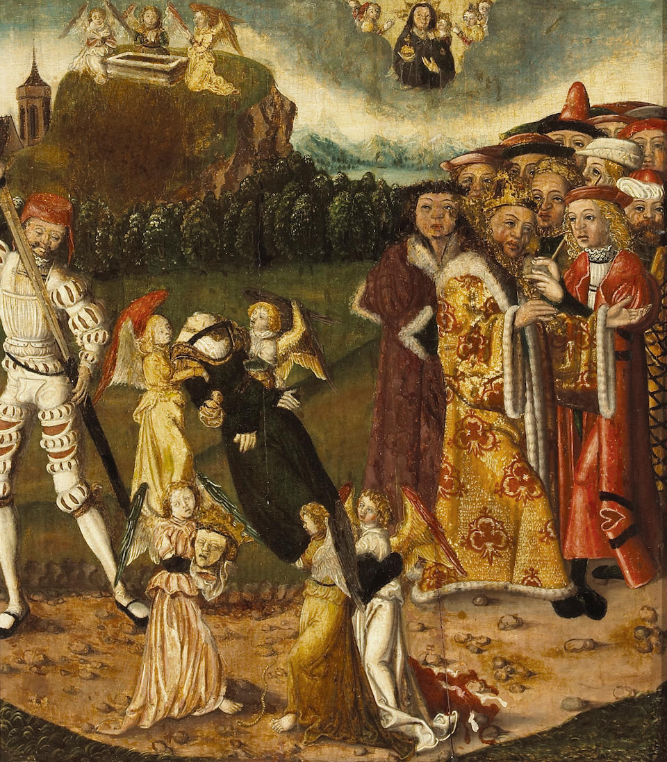 Bonhams : German School, early 16th Century The martyrdom of Saint ...