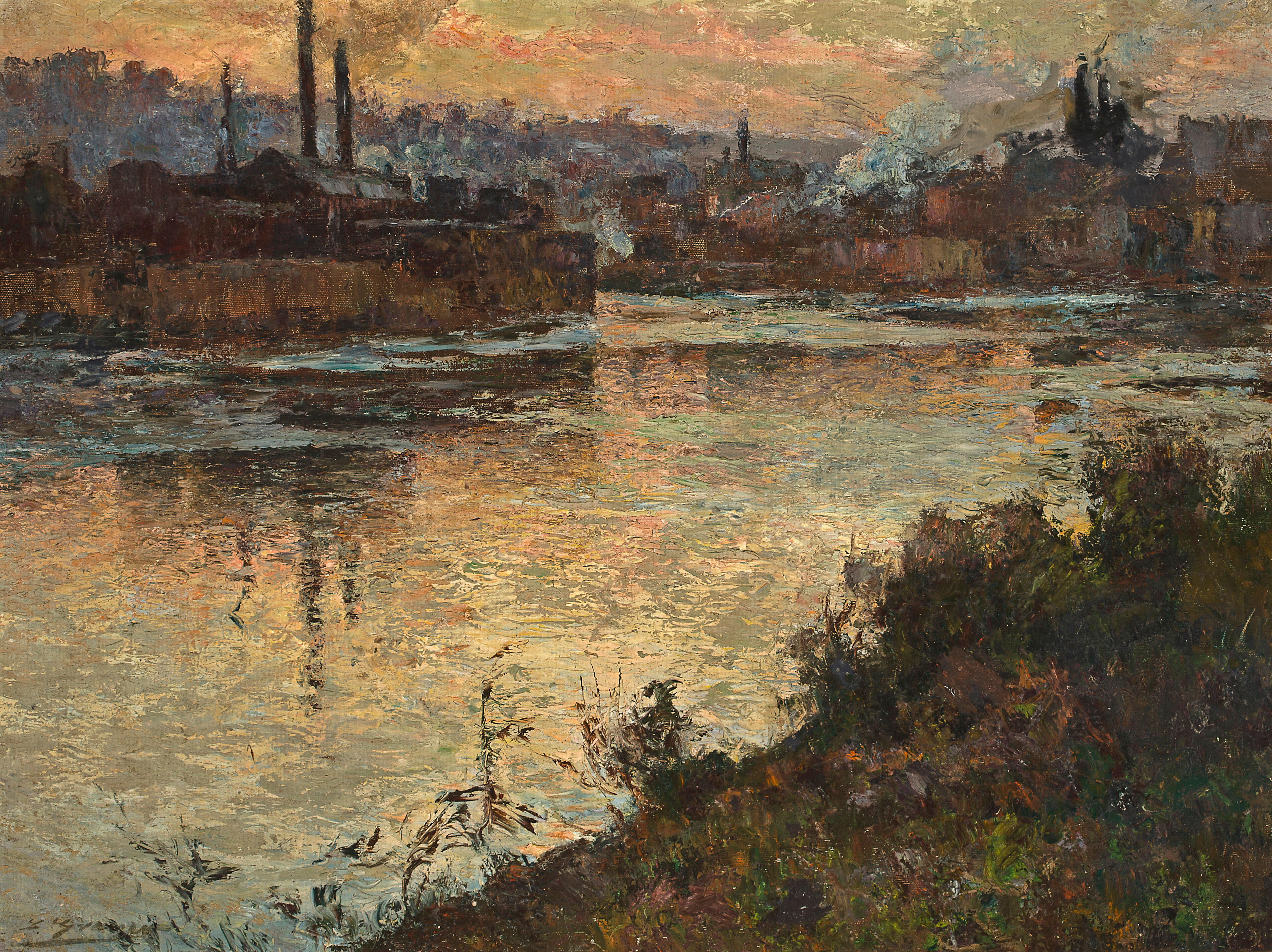 Mills at Sunset