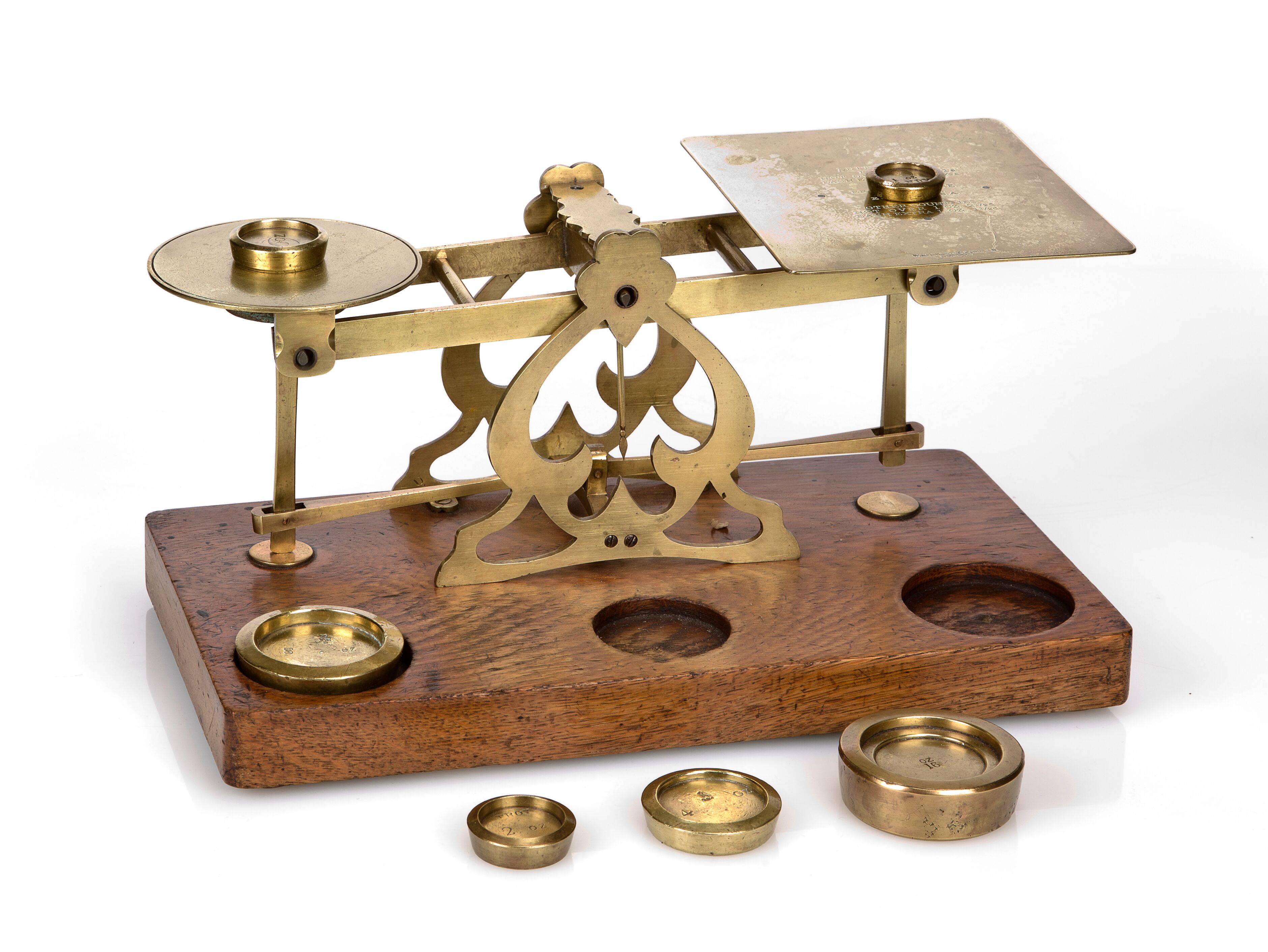 A fine Edwardian postal balance scale British, circa 1910 - auctions ...